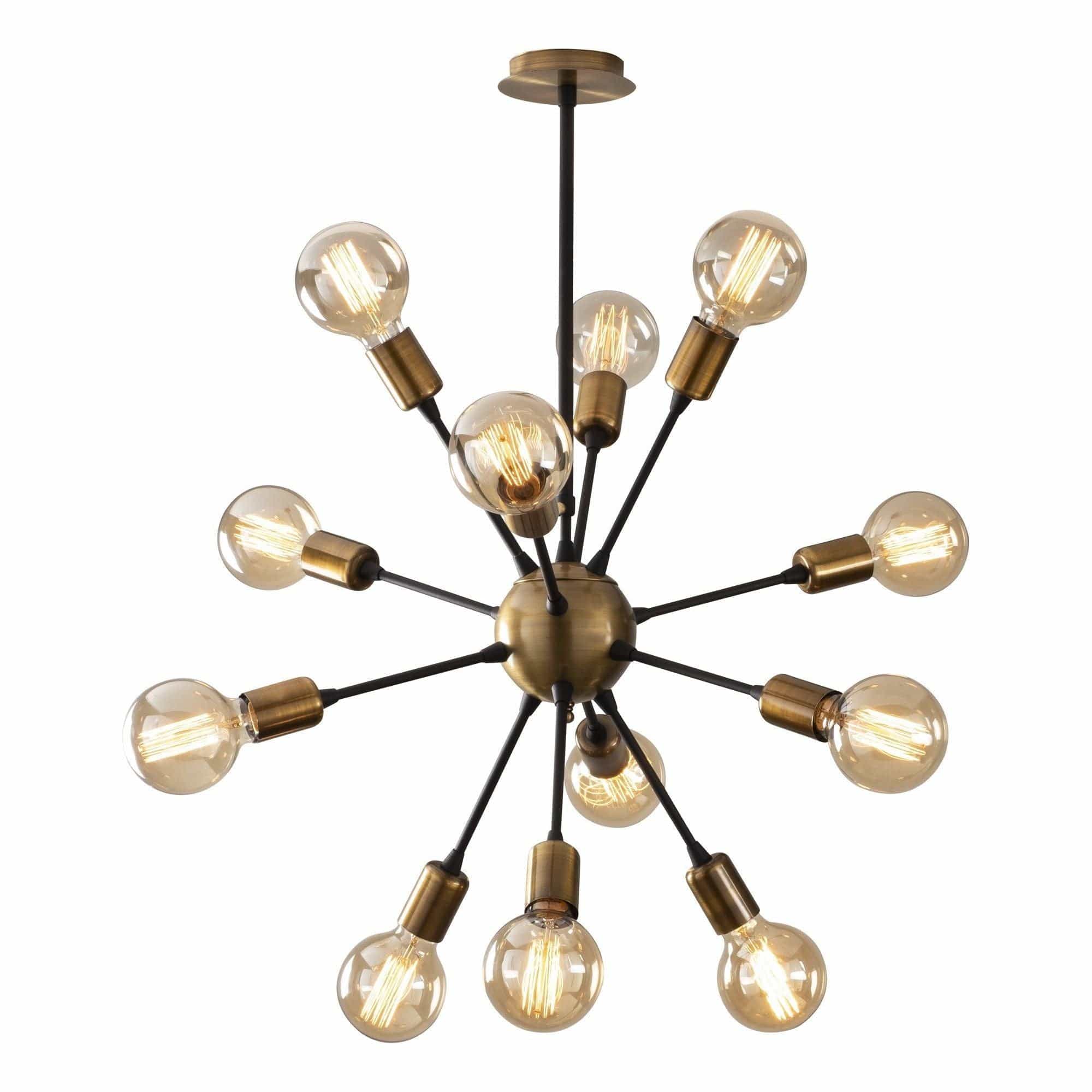 Lustra HARPUT N-1314, bronz, metal, 62x83 cm