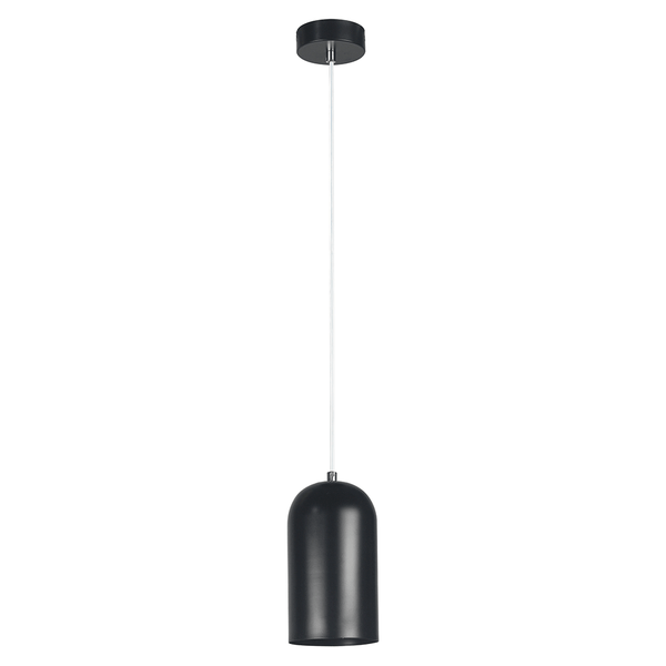 Lustra LUKEN, negru, metal, 11x122 cm