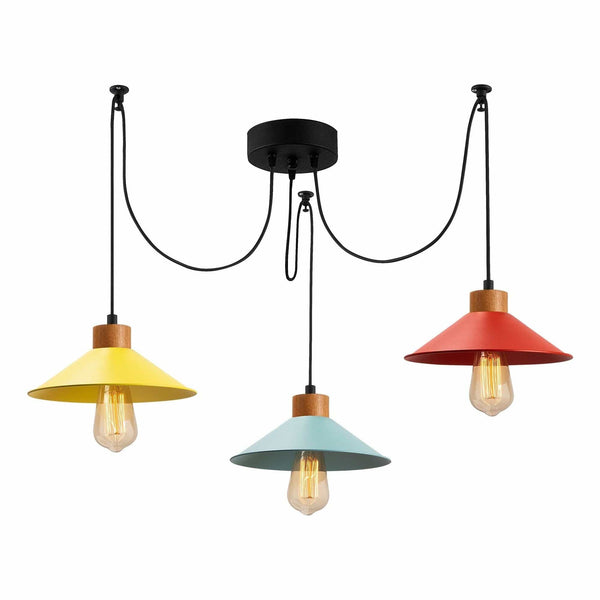 Lustra MANVGAT N-553, metal, multicolor, 114x24x100 cm
