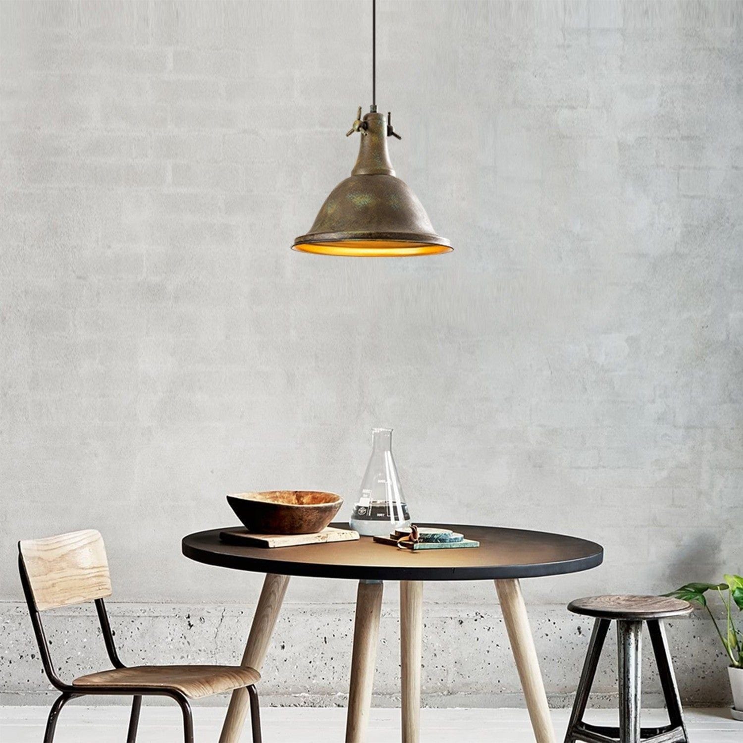 Lustra SAGLAM 3727, bronz, metal, 32x126 cm