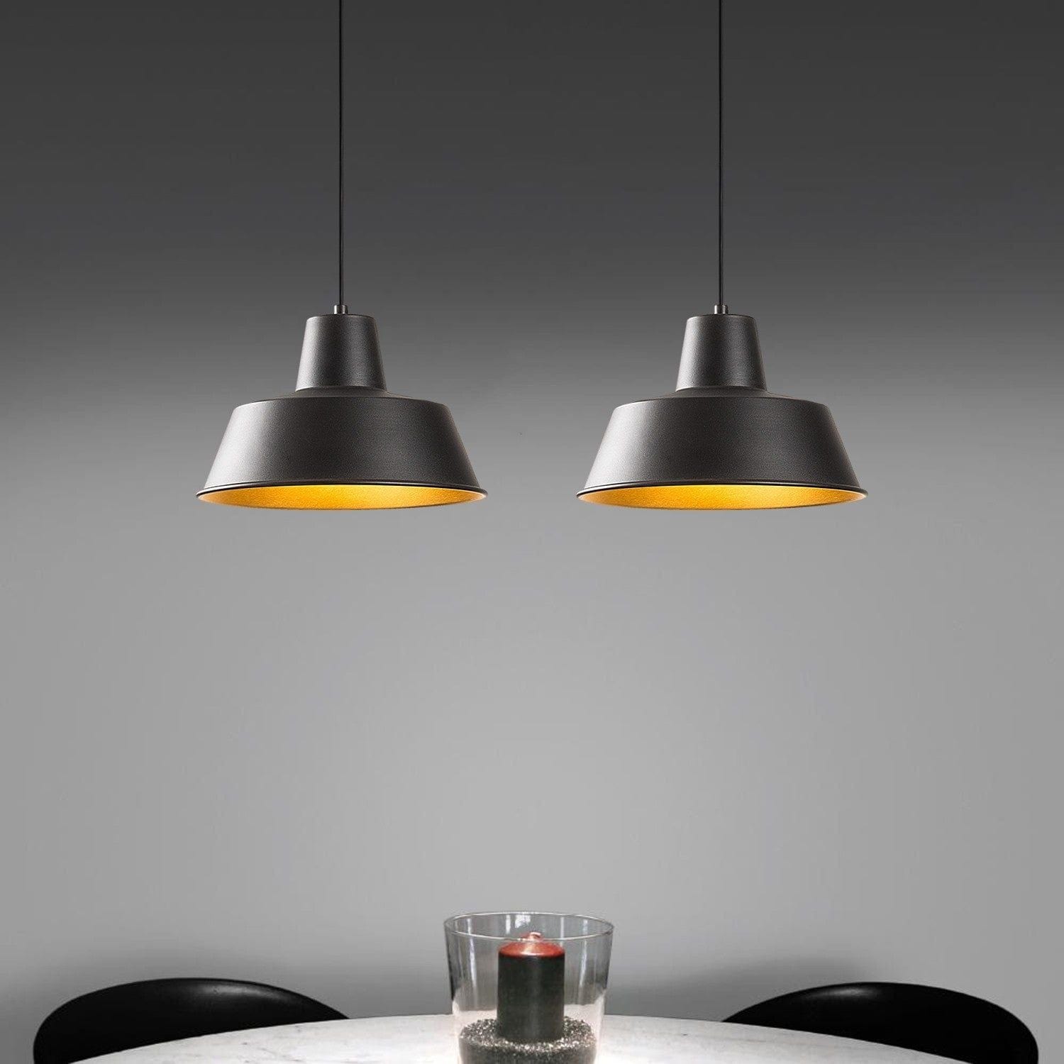 Lustra SAGLAM 3738, negru, metal, 62x30x38-120 cm