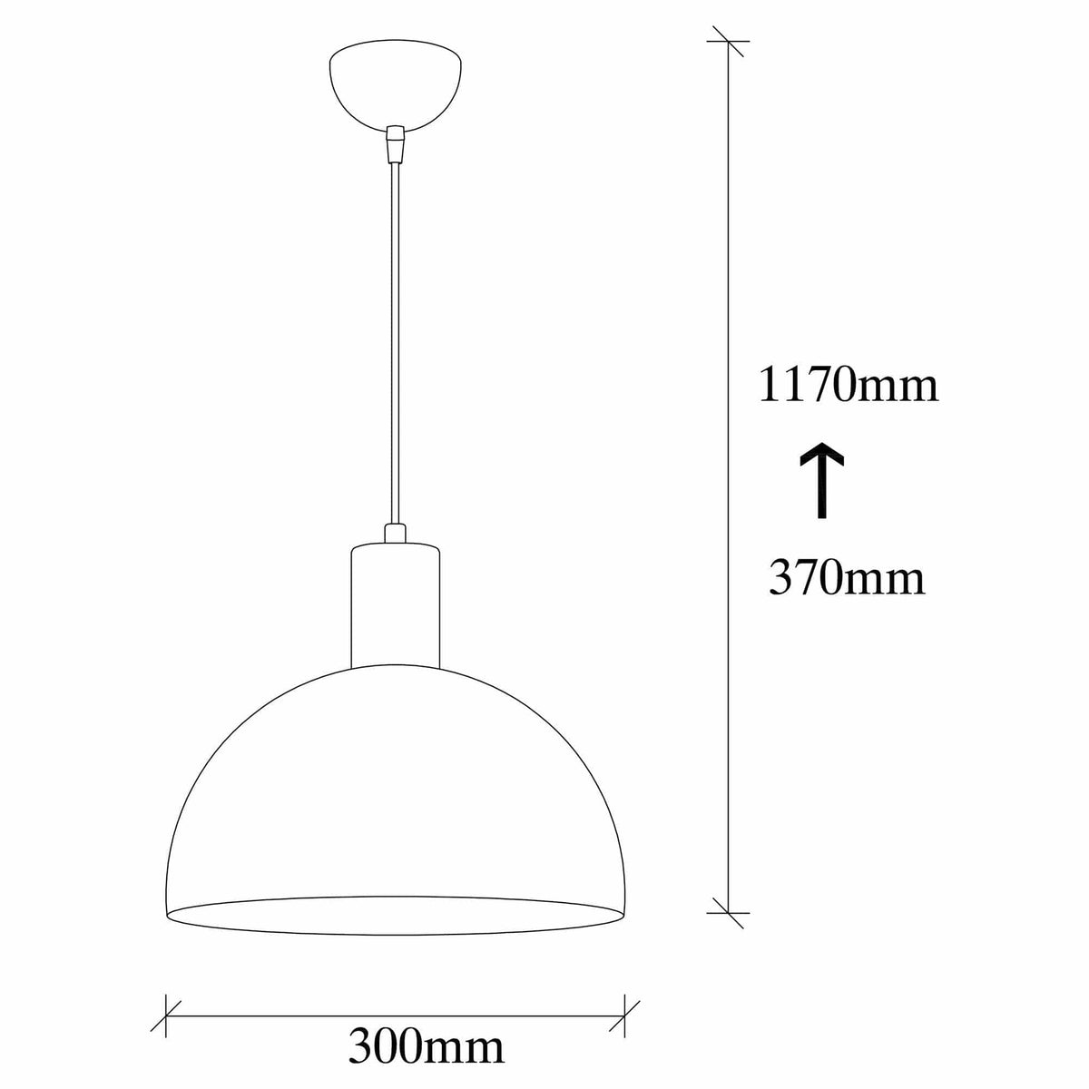 Lustra SIVANI MR-625, alb, metal, 30x37-117 cm