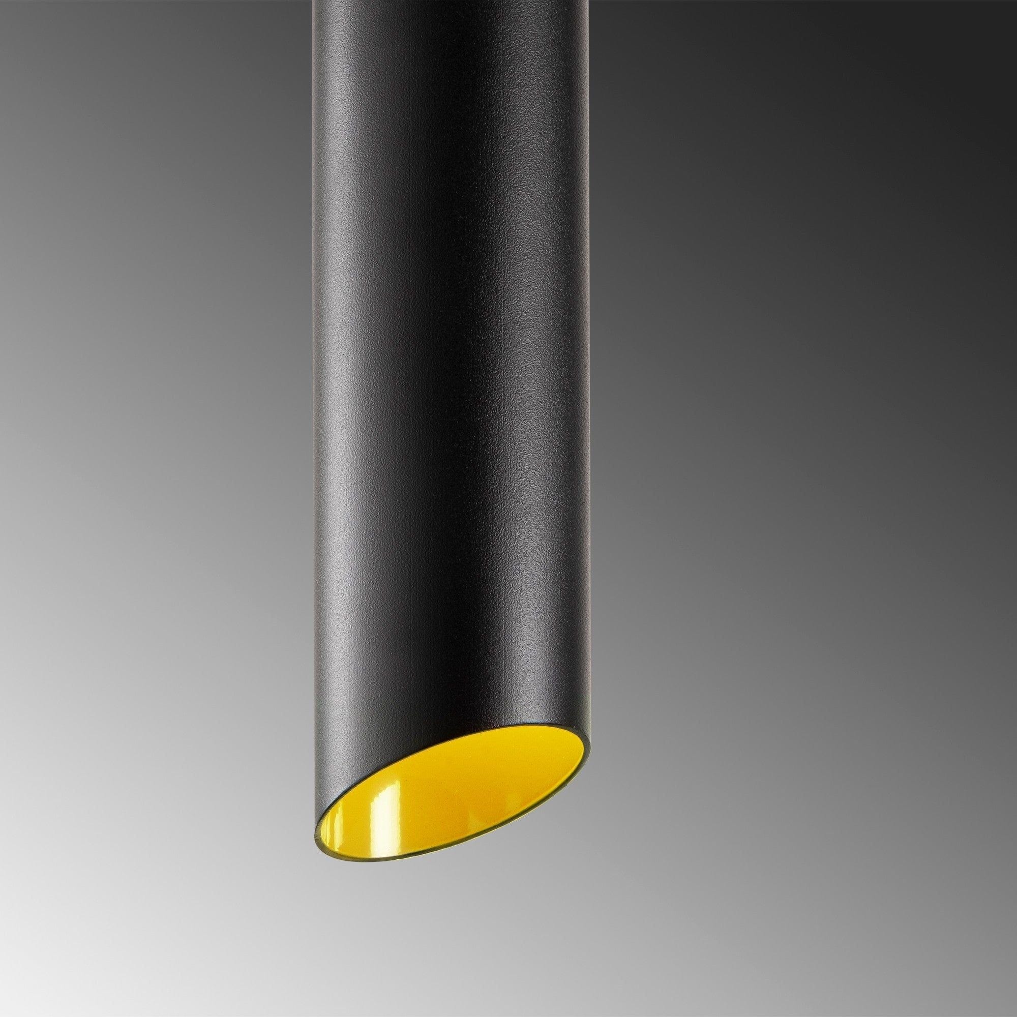 Lustra SIVANI MR-976, negru, metal, 8x34-114 cm