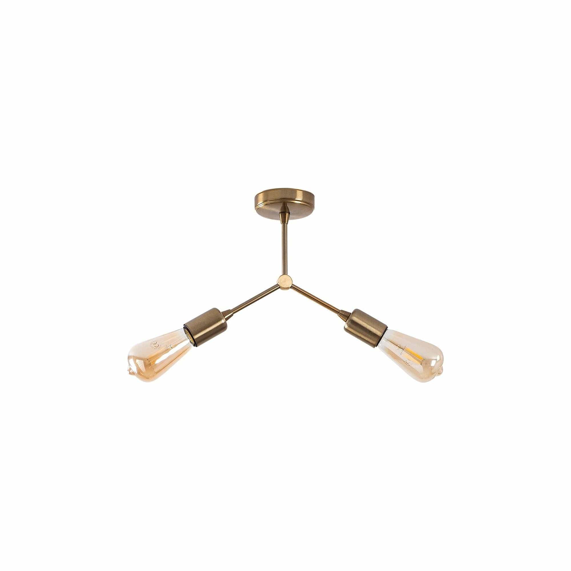 Lustra SPARROW 1251, auriu, metal, 34x10x26 cm