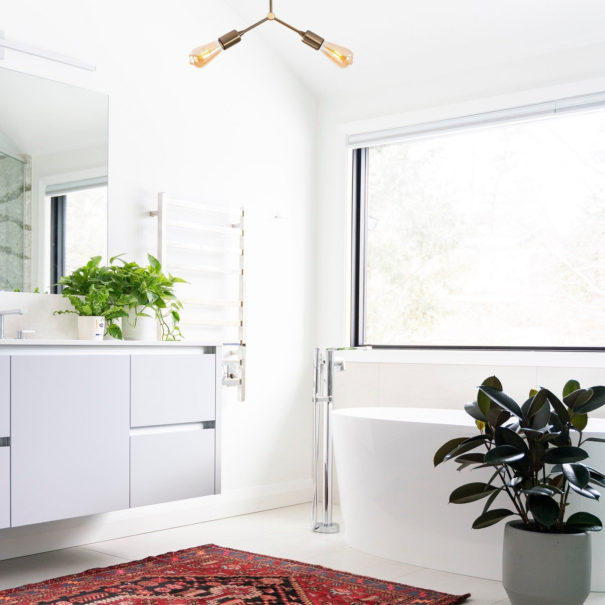 Lustra SPARROW 1251, auriu, metal, 34x10x26 cm