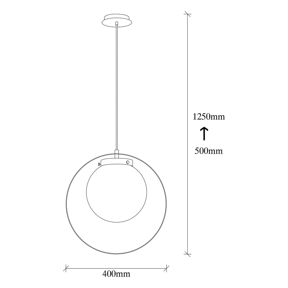 Lustra TAN - NT 101, auriu, metal/sticla, 40x125 cm
