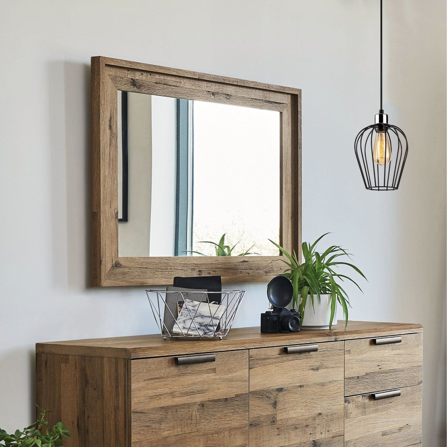 Lustra TEL 6676, negru, metal, 20x30-116 cm