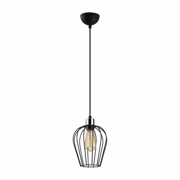 Lustra TEL 6676, negru, metal, 20x30-116 cm