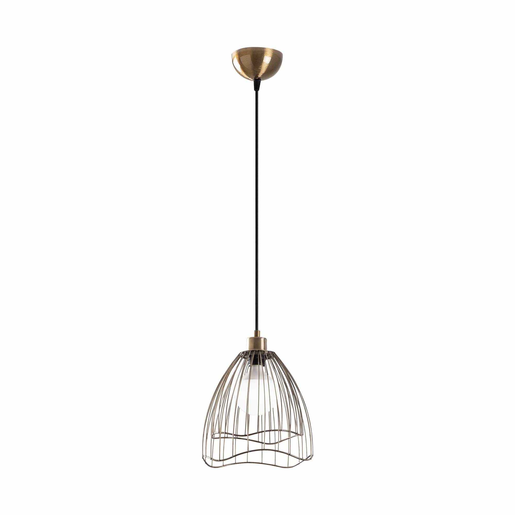 Lustra ZEYNO 6401, metal, bronz, 25x41/121 cm