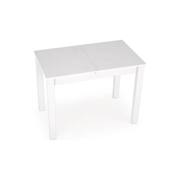 Masa extensibila GINO, alb, PAL furniruit, 100/138x60x75 cm