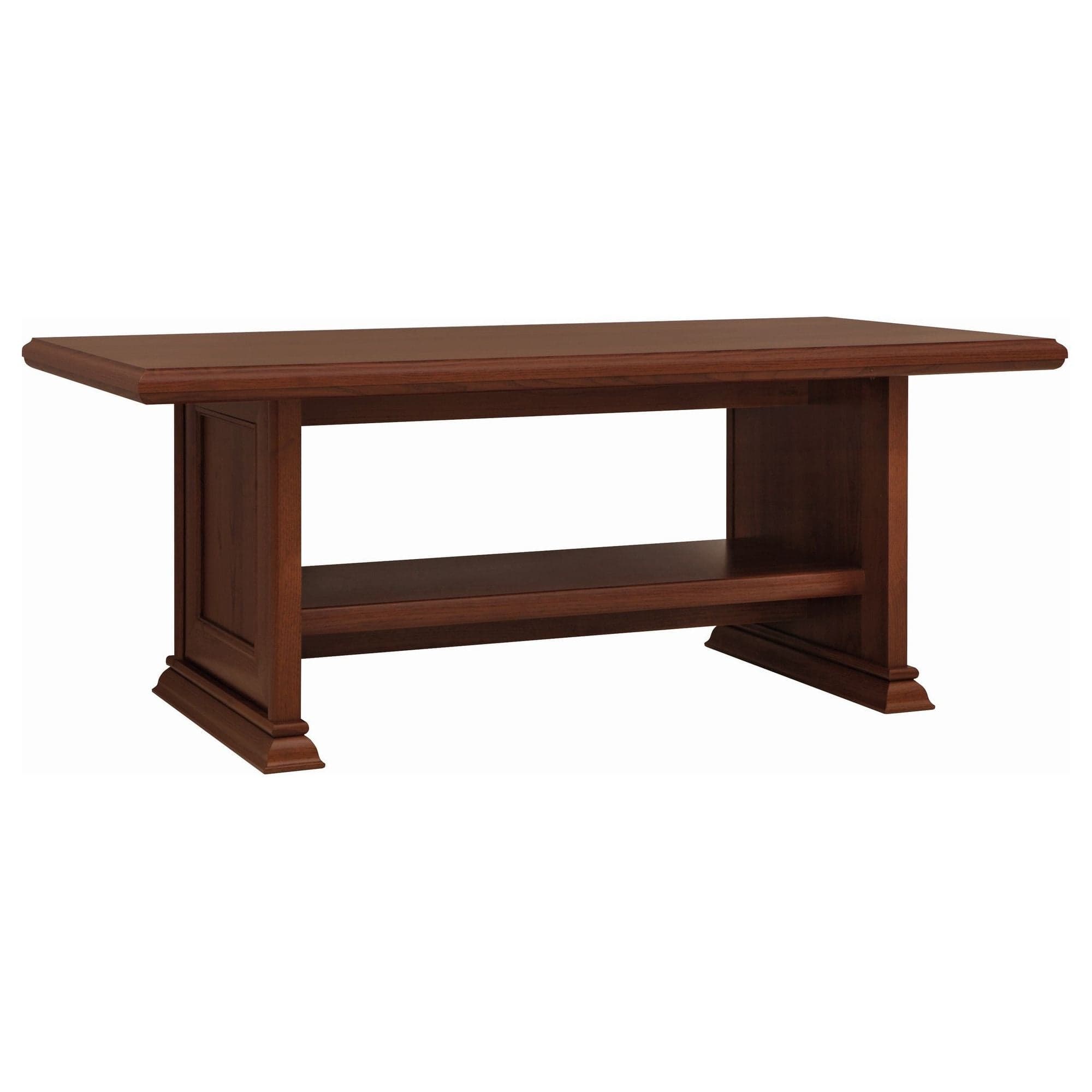 Masuta cafea KENT, castan, PAL, 130x65x52 cm