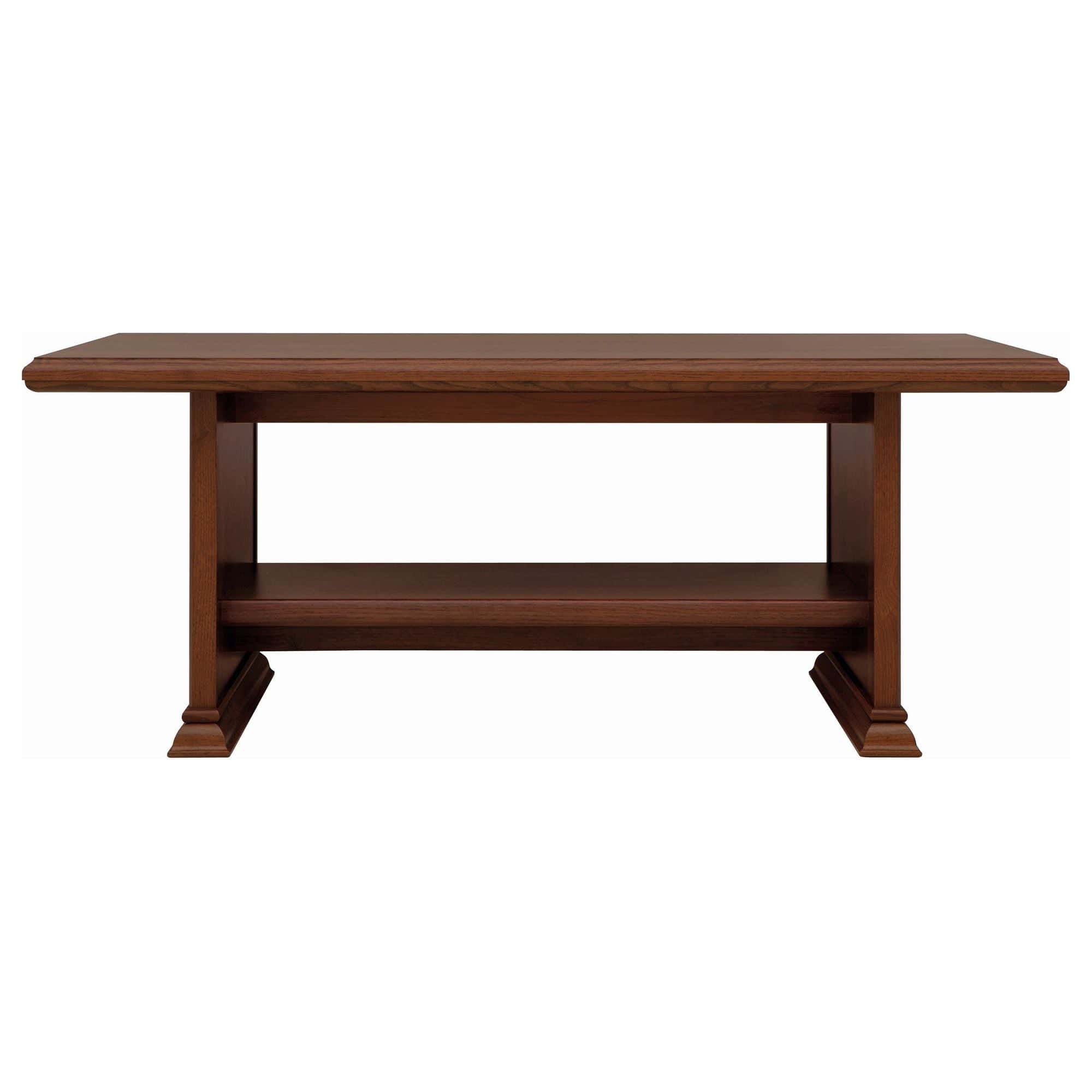 Masuta cafea KENT, castan, PAL, 130x65x52 cm
