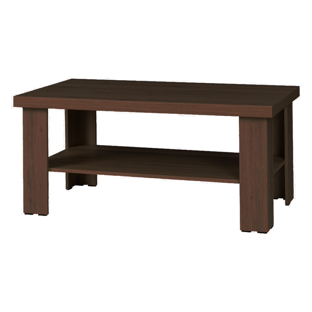 Masuta de cafea AR11 HILARD, stejar inchis, DTD laminat, 120x63x54 cm