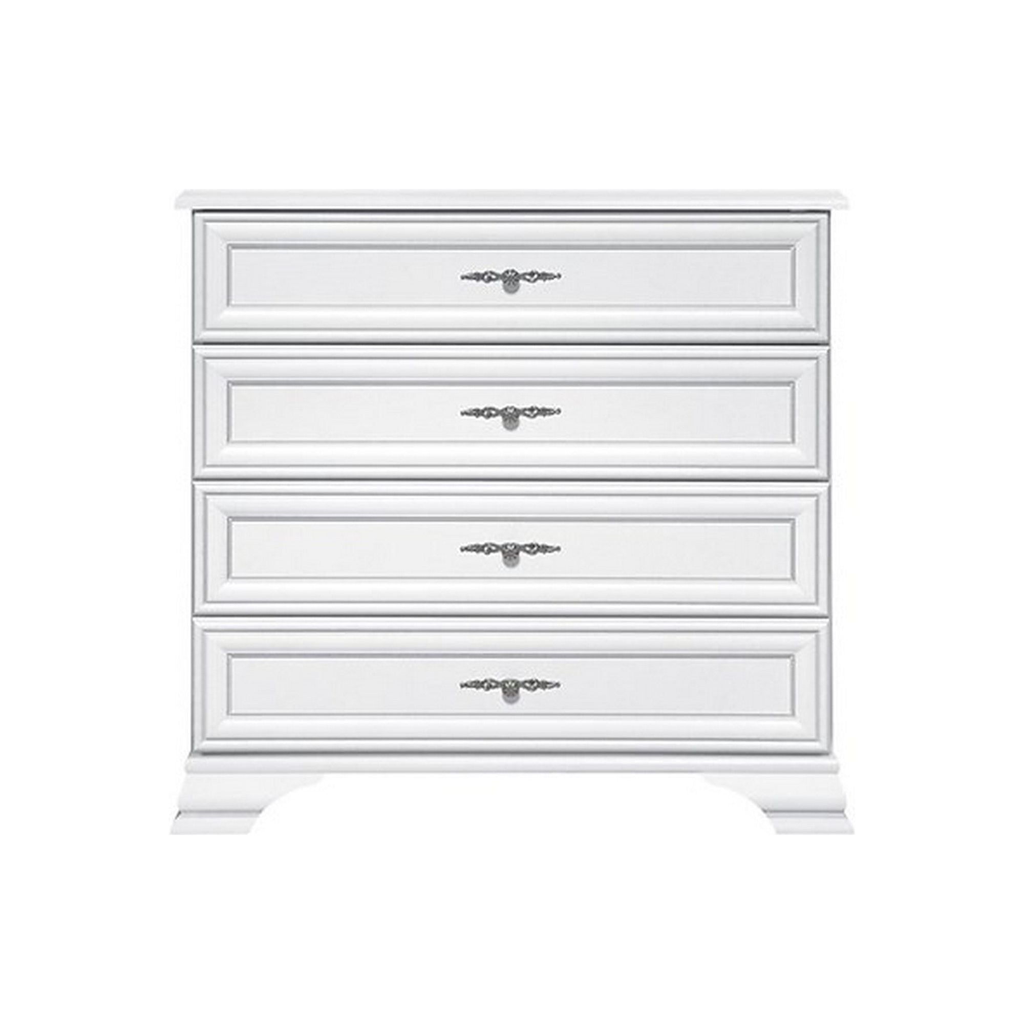 Comoda Idento, alb, PAL/MDF, 95x45x90 cm
