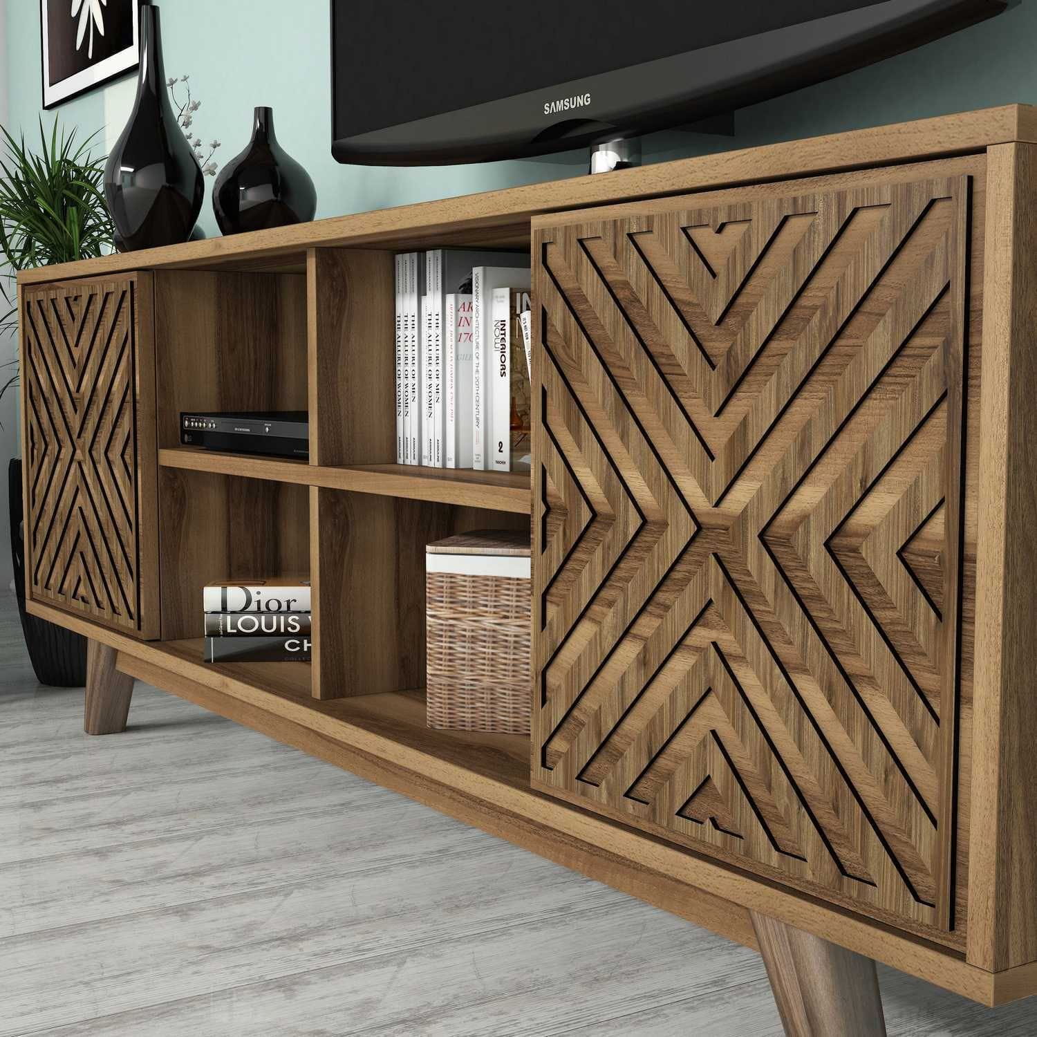 Mobilier living INCI, nuc, PAL melaminat, 3 piese