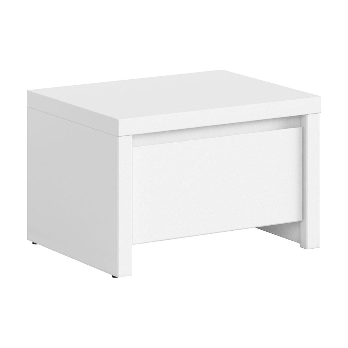 Noptiera KASPIAN, alb, PAL, 51x41x34 cm