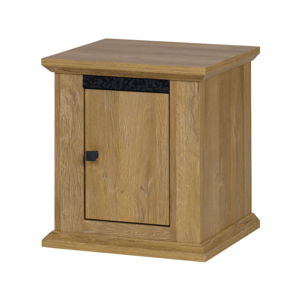 Noptieră LEON MZ19, stejar grand, PAL laminat, 45x40x48 cm