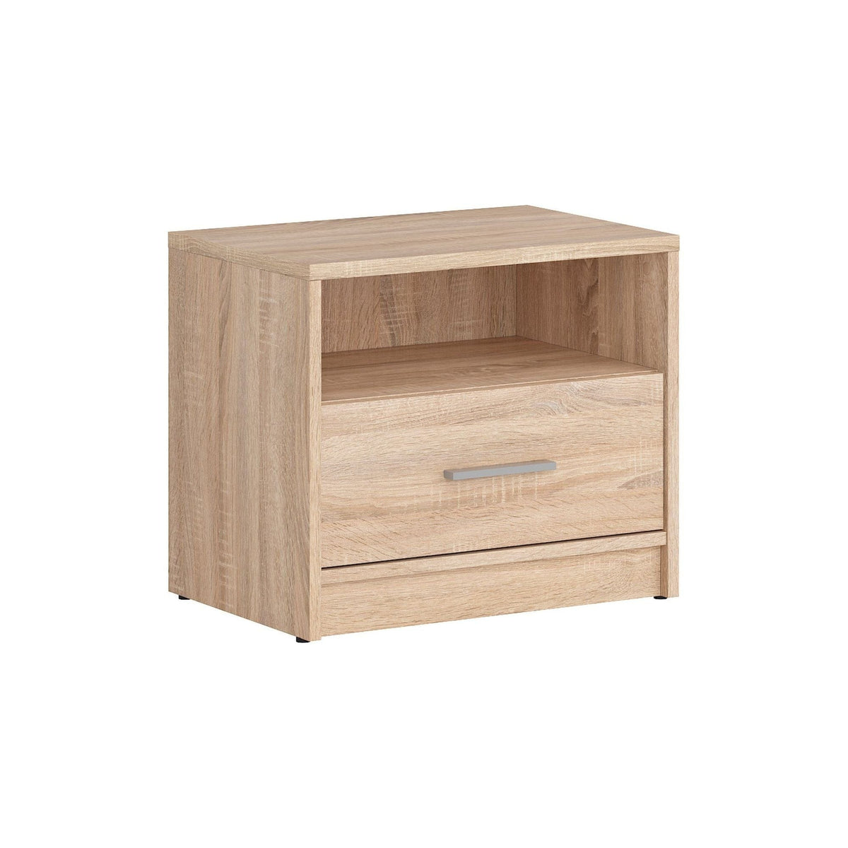 Noptiera NEPO PLUS, stejar sonoma, PAL, 50x34x43 cm