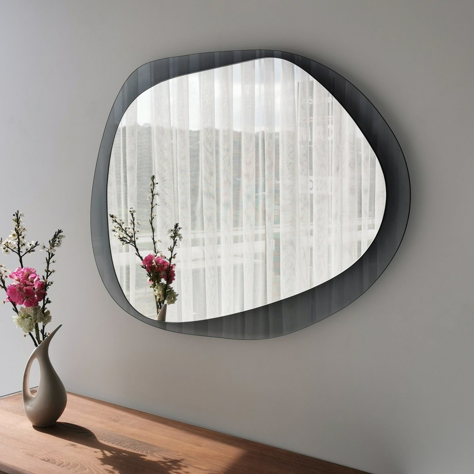 Oglinda AQUA A344, sticla securizata, 75x55 cm