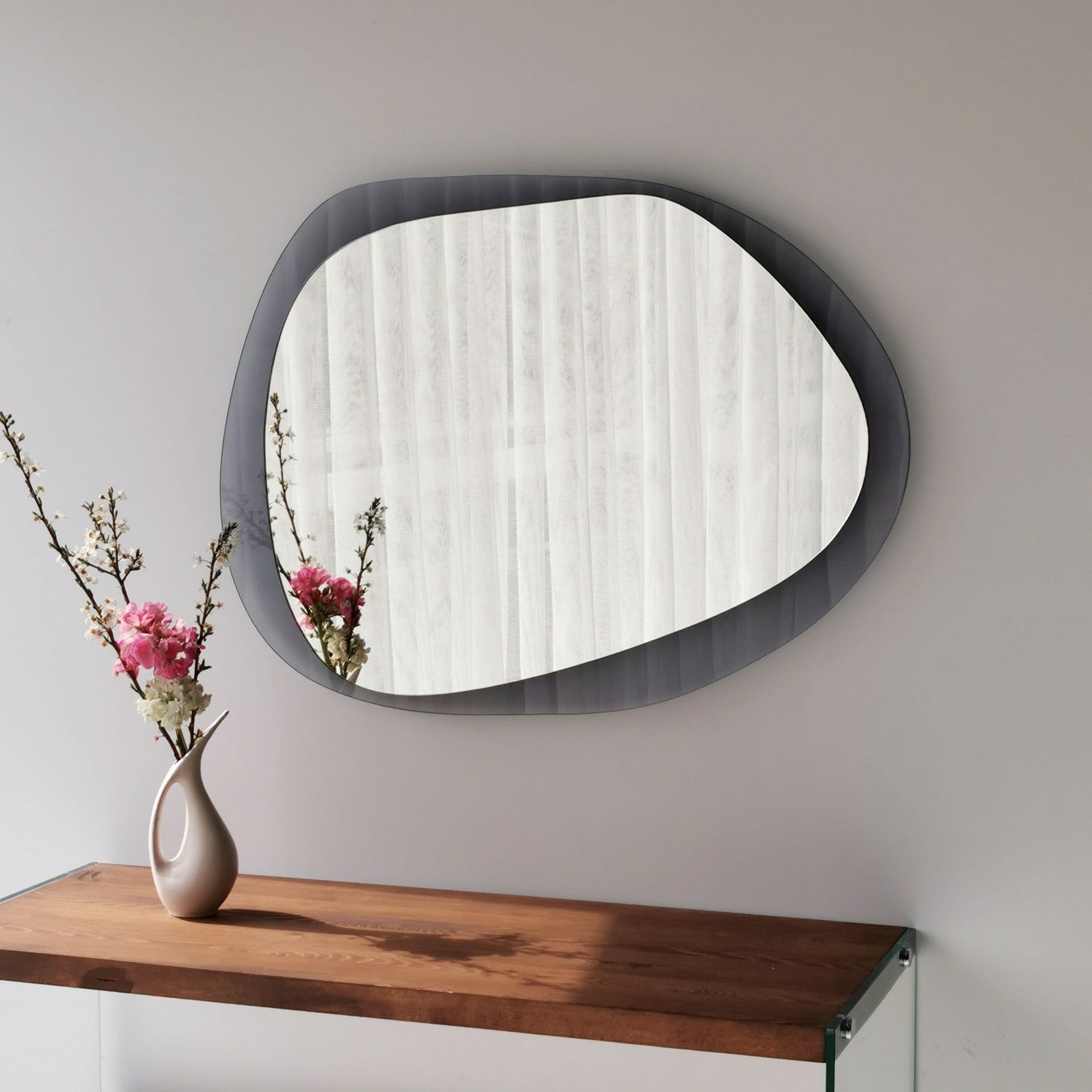 Oglinda AQUA A344, sticla securizata, 75x55 cm