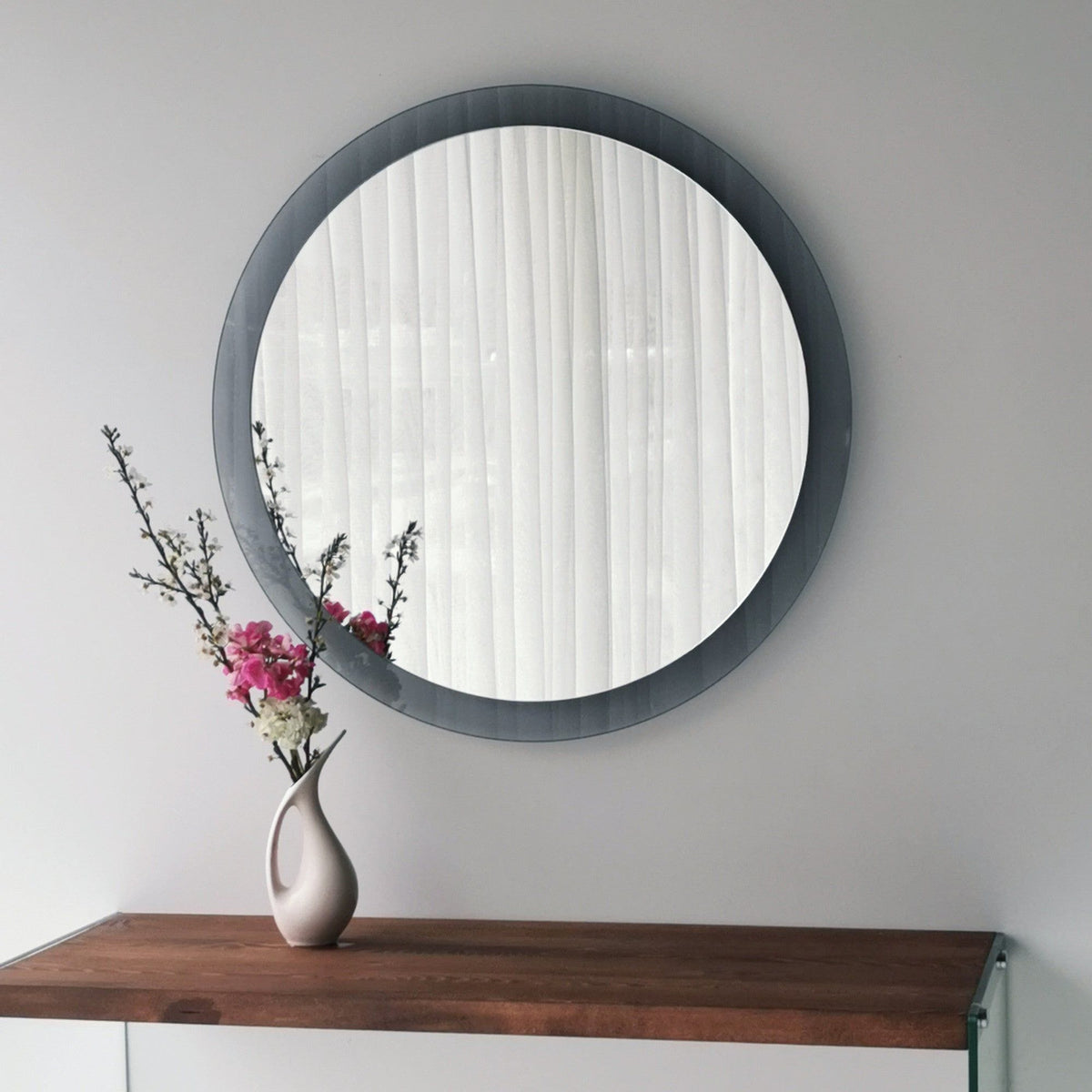 Oglinda AQUA A346, sticla securizata, 65x65 cm
