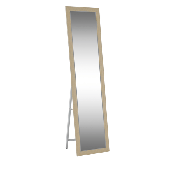 Oglinda ASUEL, bej/gri, metal/plastic, 44x150 cm