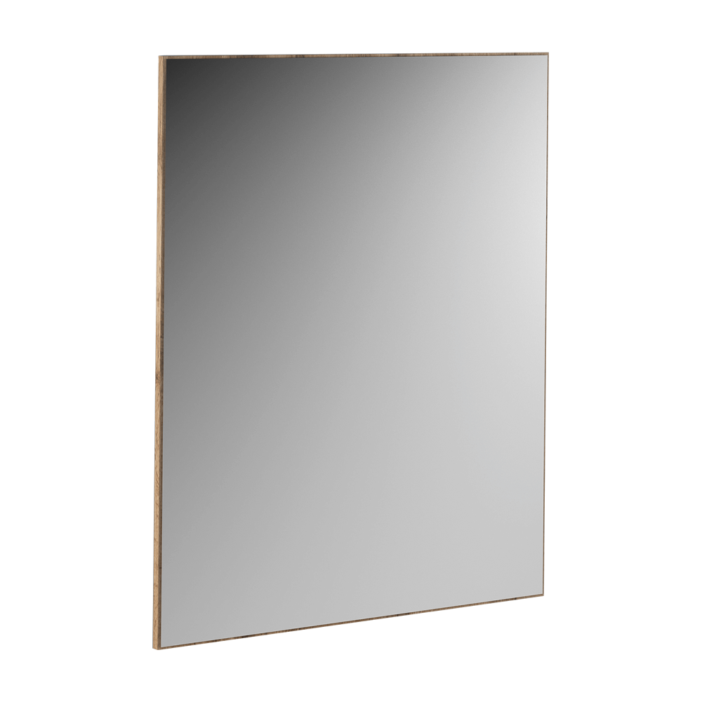 Oglinda CYRIL TIP 9, stejar wotan, DTD laminat, 80x21x100 cm