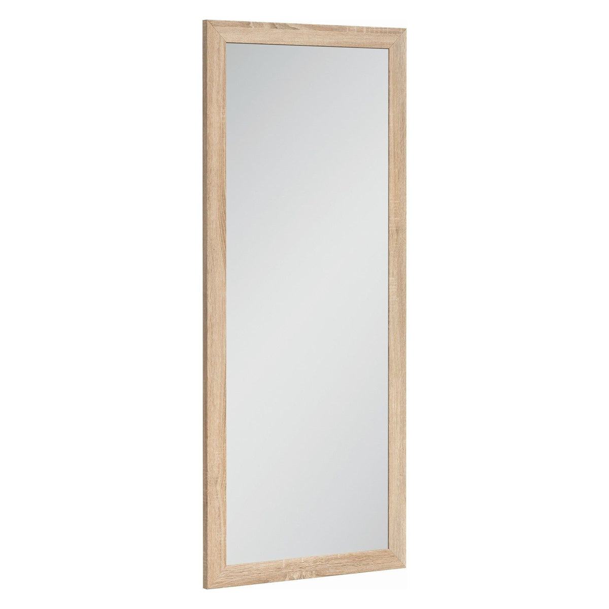 Oglinda KASPIAN-LUS-50, stejar, PAL infoliat, 49x2x116 cm