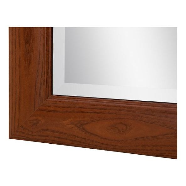 Oglinda KENT, castan, 155x11x88 cm