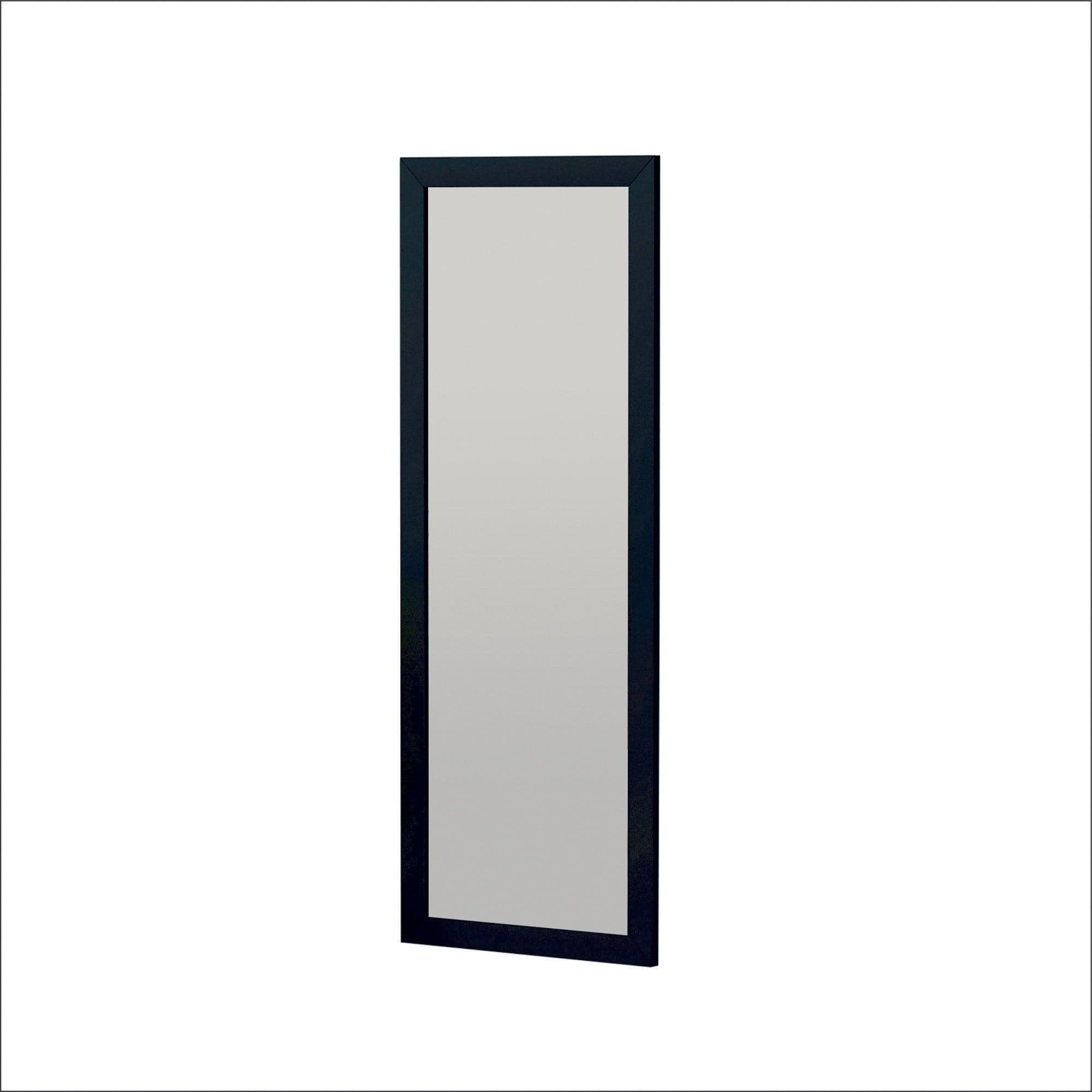Oglinda OMILO, negru, 40x2x105 cm