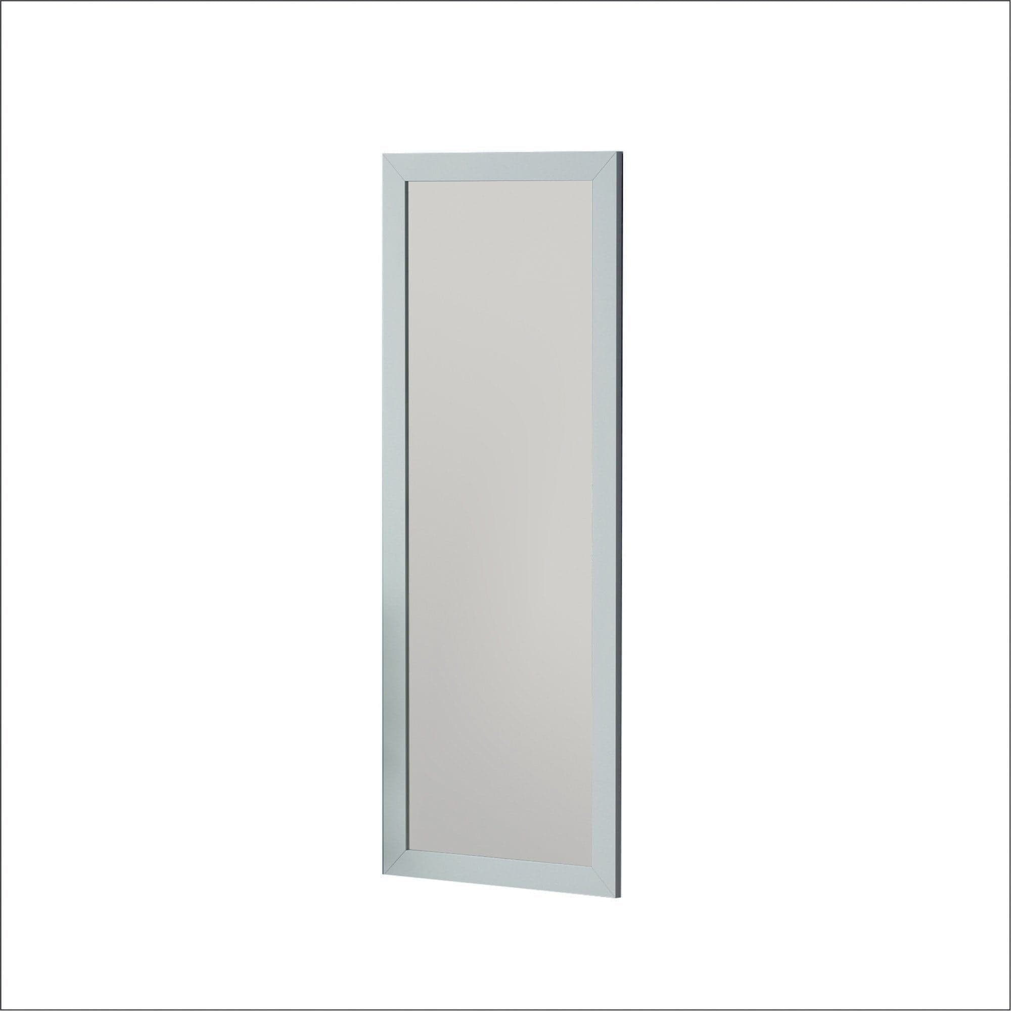 Oglinda OVEA, alb, 40x2x105 cm