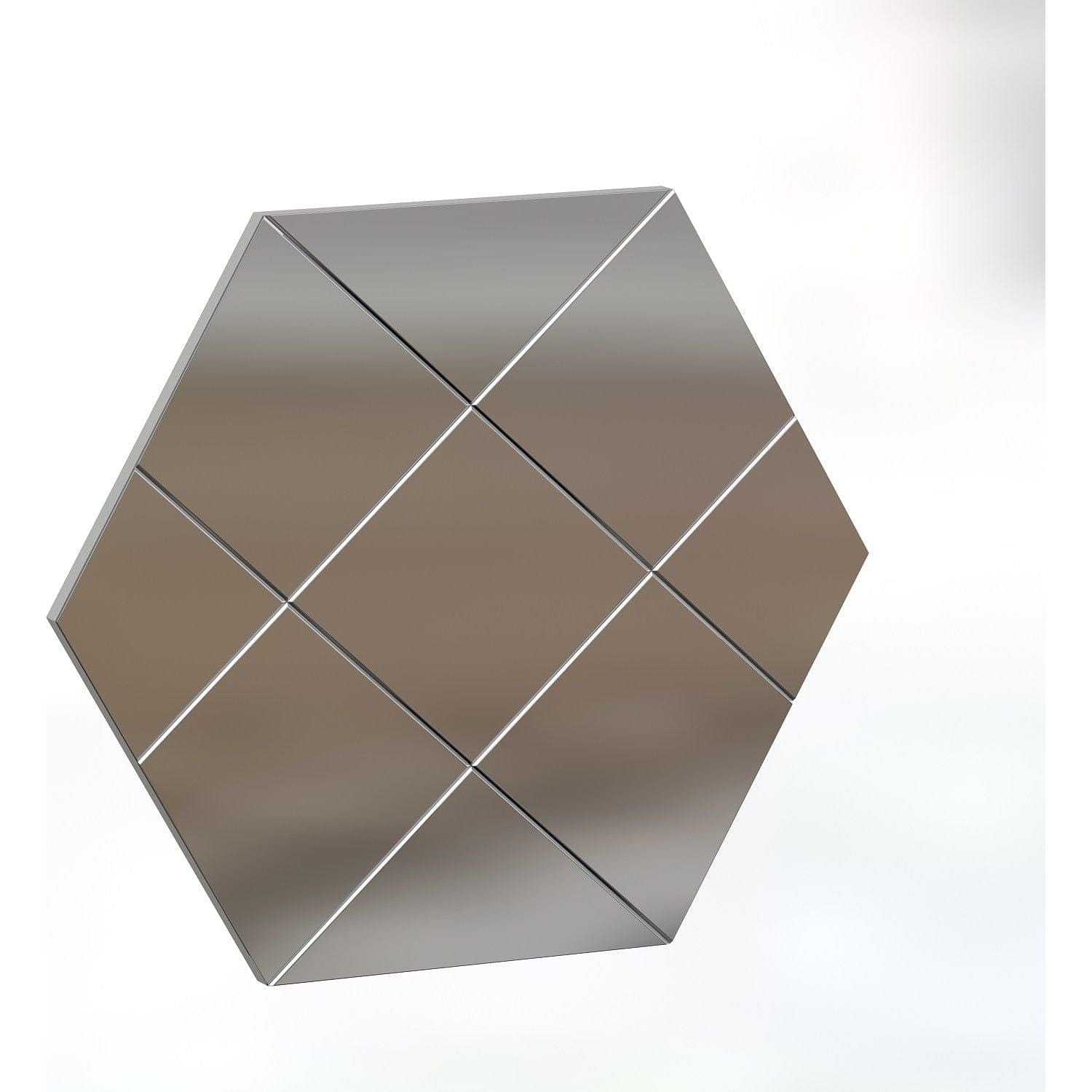 Oglinda perete ASSA, alb, 70x2x60 cm