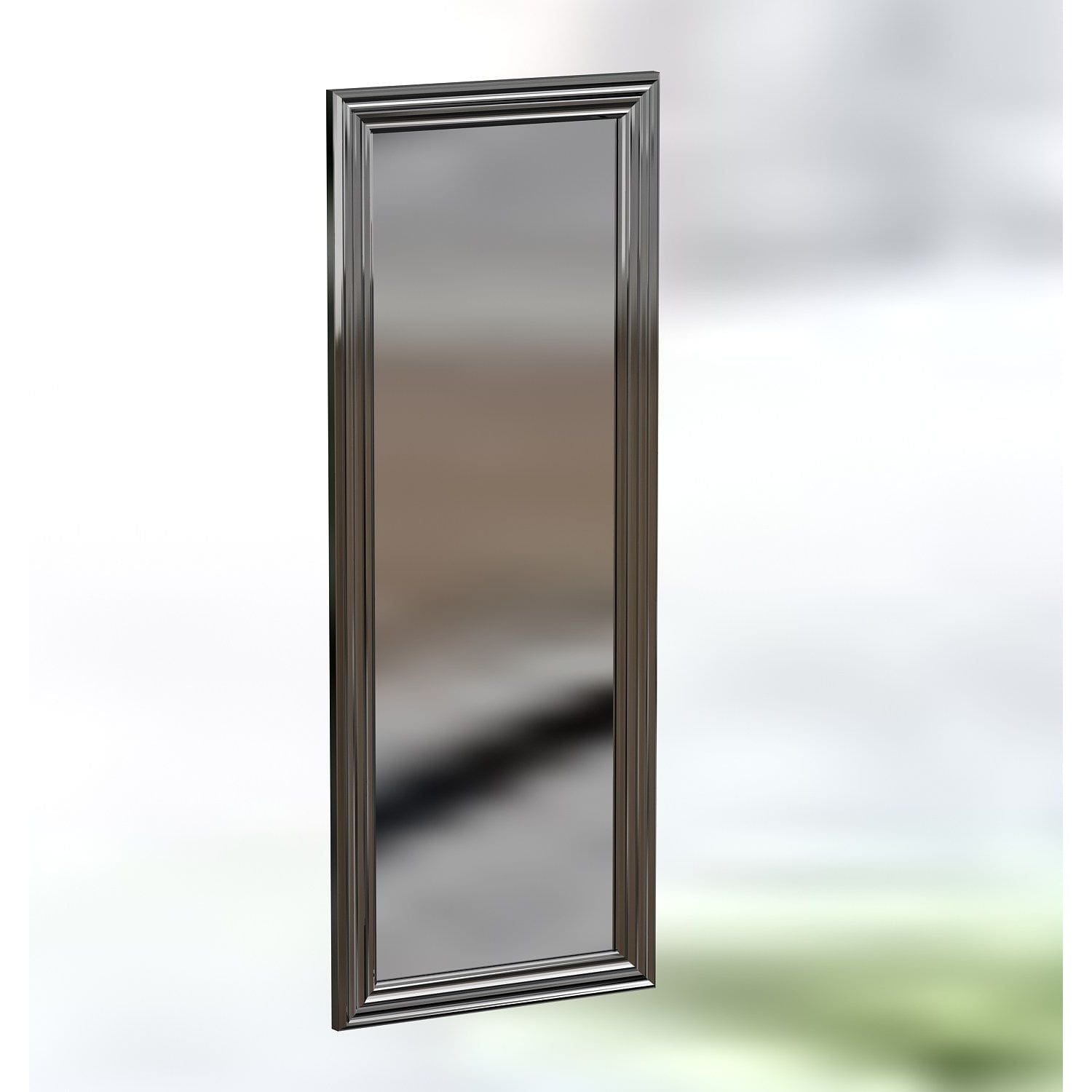 Oglinda SMOOTH, argintiu, 40x3x105 cm