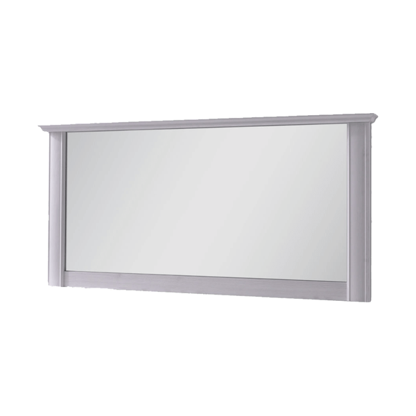 Oglinda VILAR DA22, pin alb, DTD laminat, 133x7x66 cm