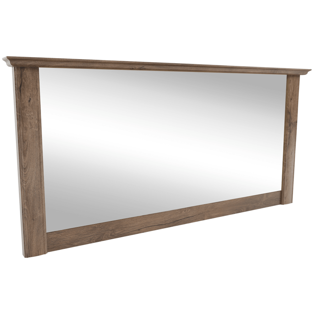 Oglinda VILAR DA22, stejar lefkas, DTD laminat, 133x7x66 cm