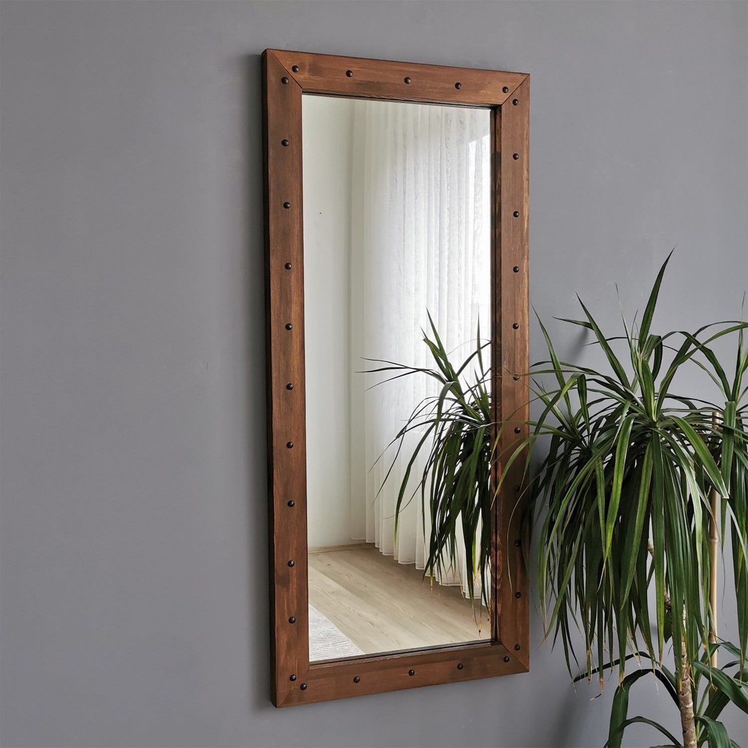 Oglinda Z50110CV, pin, lemn, 50x3x110 cm