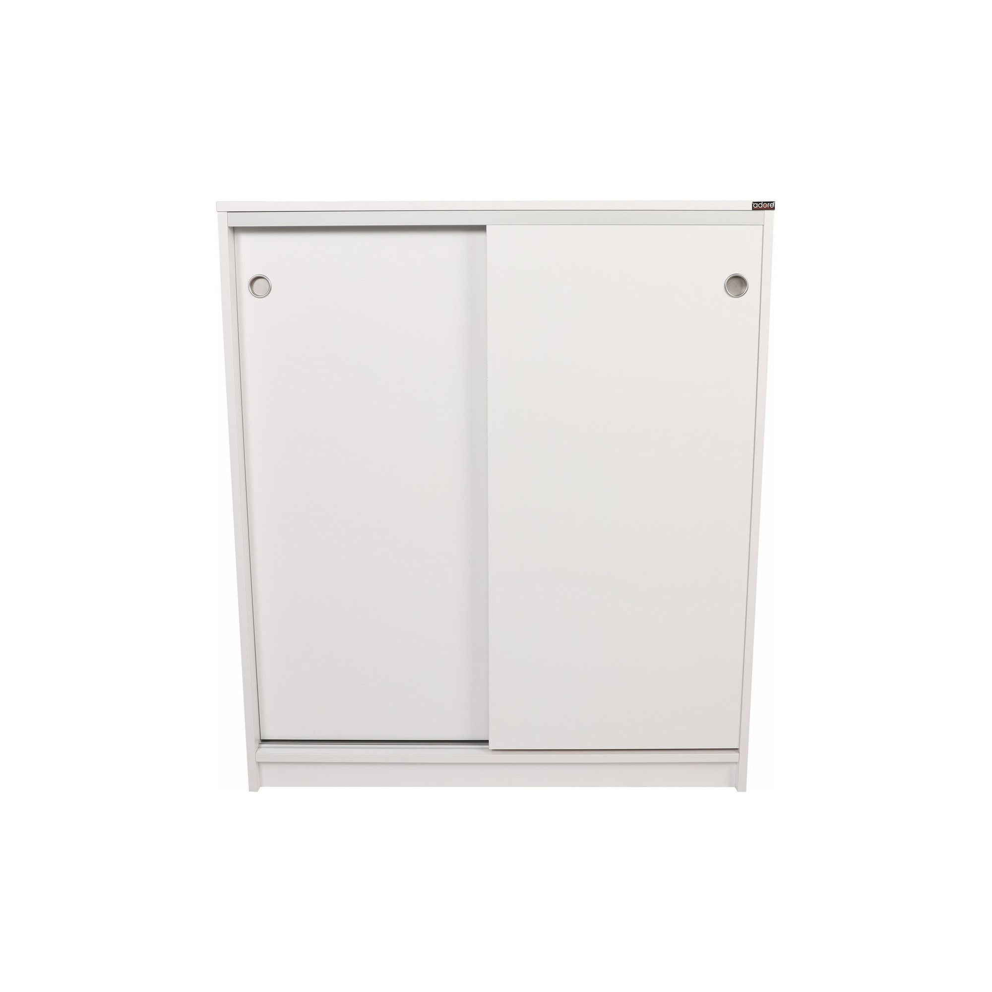 Pantofar ADR-322-BB-1, alb, PAL melaminat, 91x37x105 cm
