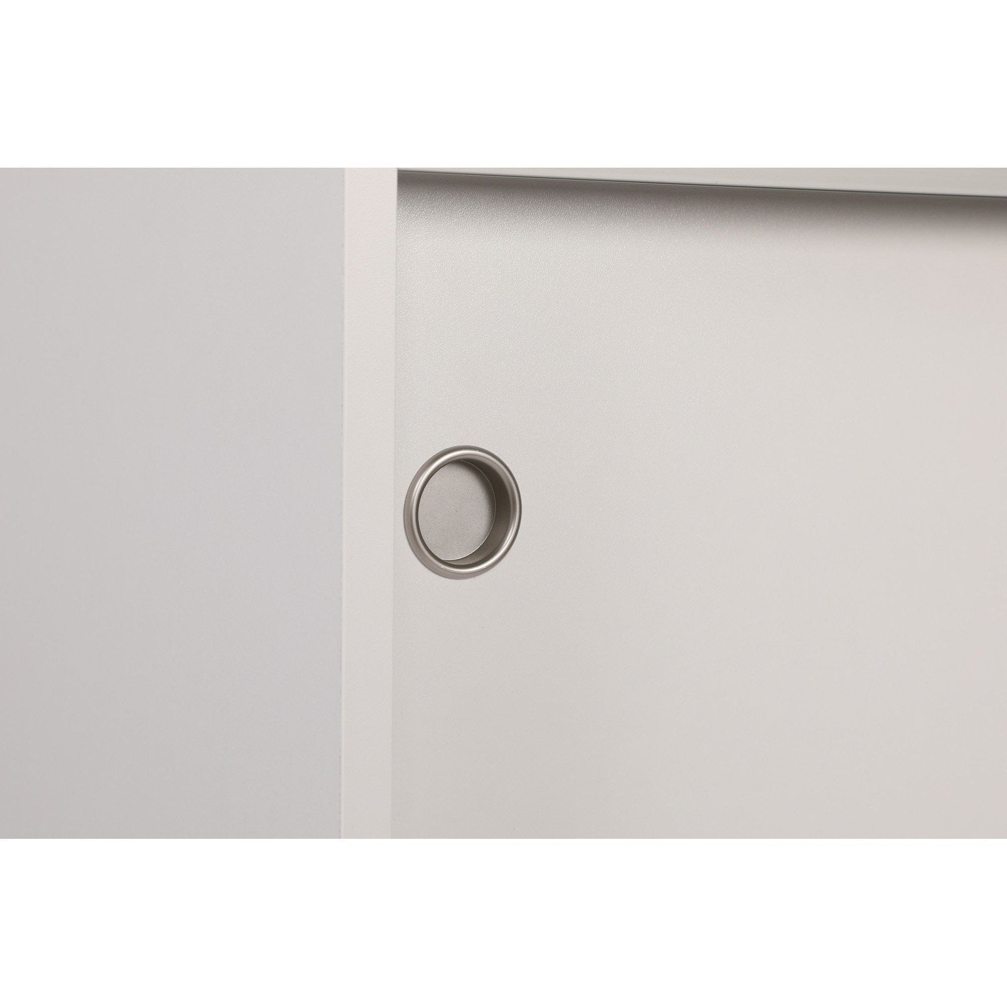 Pantofar ADR-322-BB-1, alb, PAL melaminat, 91x37x105 cm