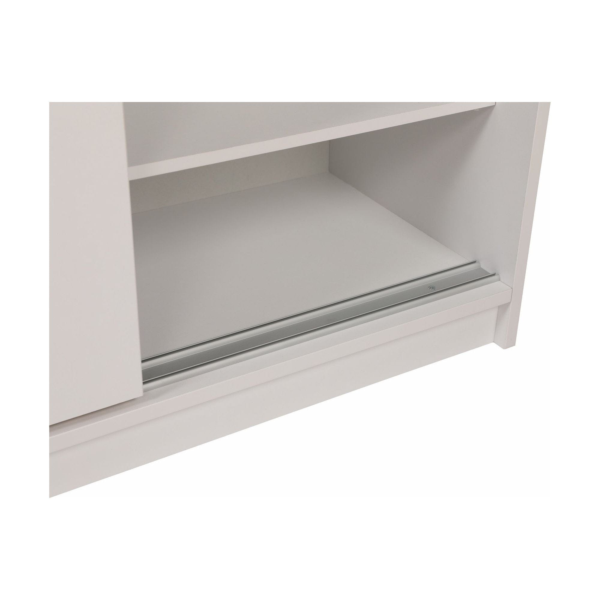 Pantofar ADR-322-BB-1, alb, PAL melaminat, 91x37x105 cm