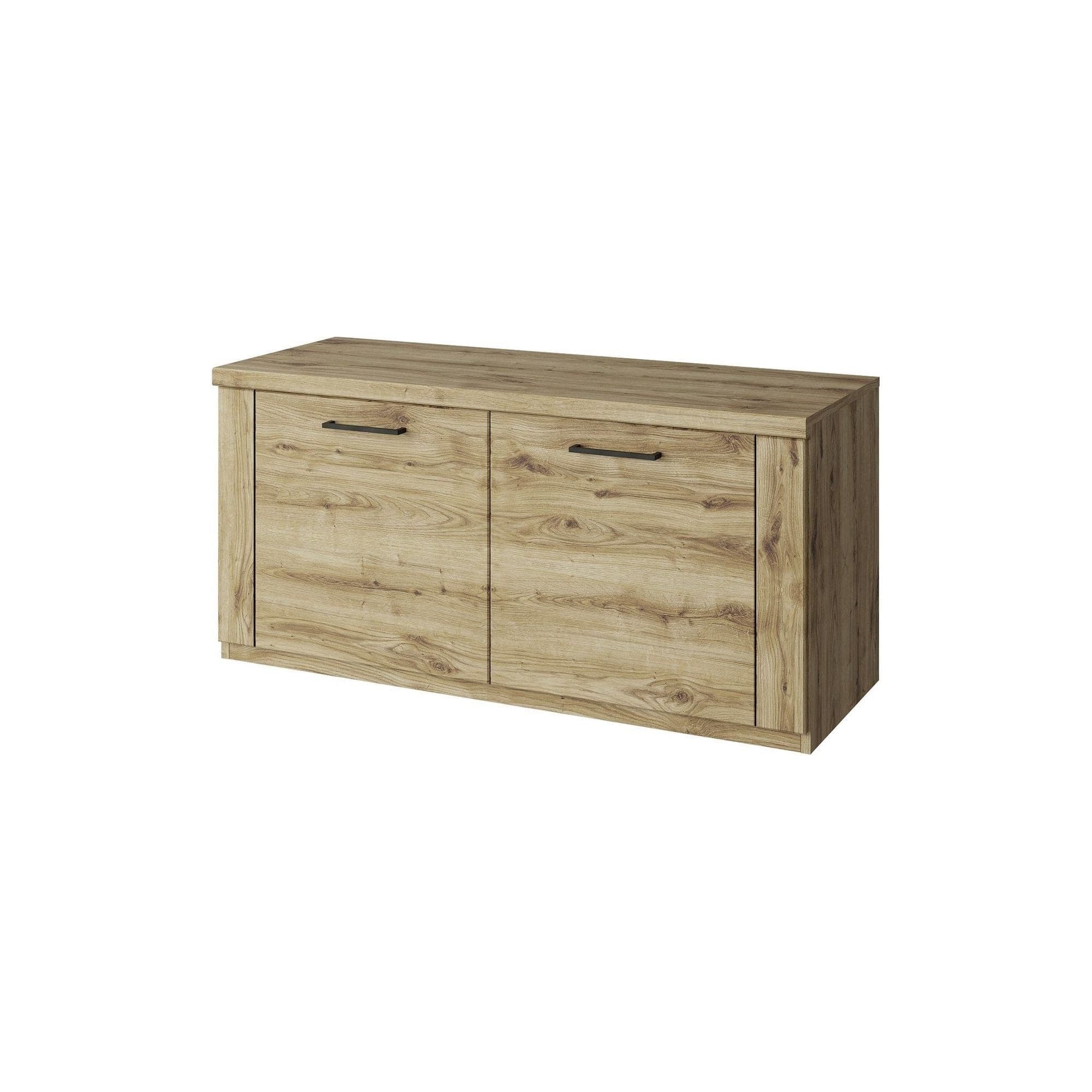 Pantofar DOORSET, stejar navarra, PAL laminat, 110x41x53 cm