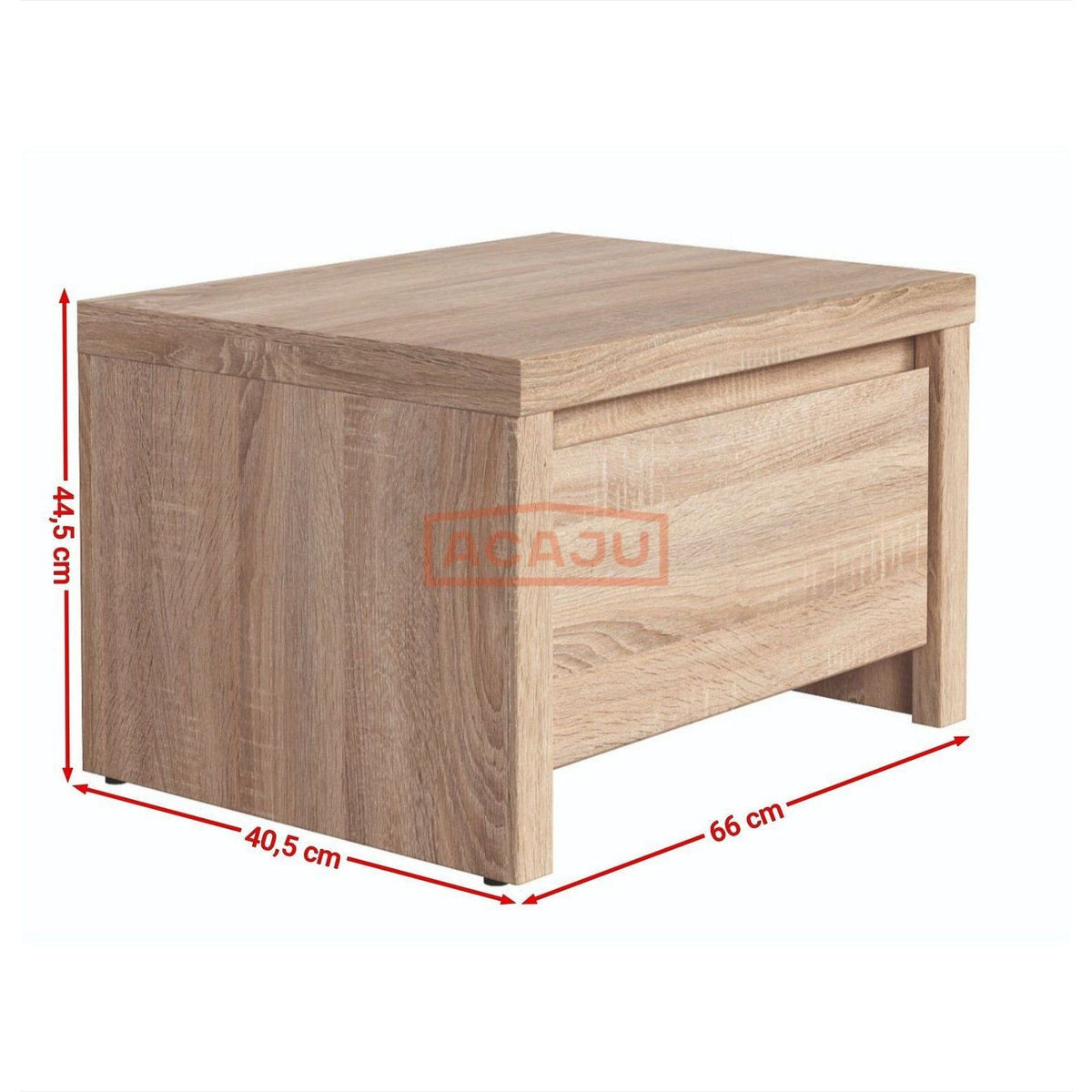 Pantofar Kaspian SBUT-60, stejar sonoma, PAL, 66x41x45 cm