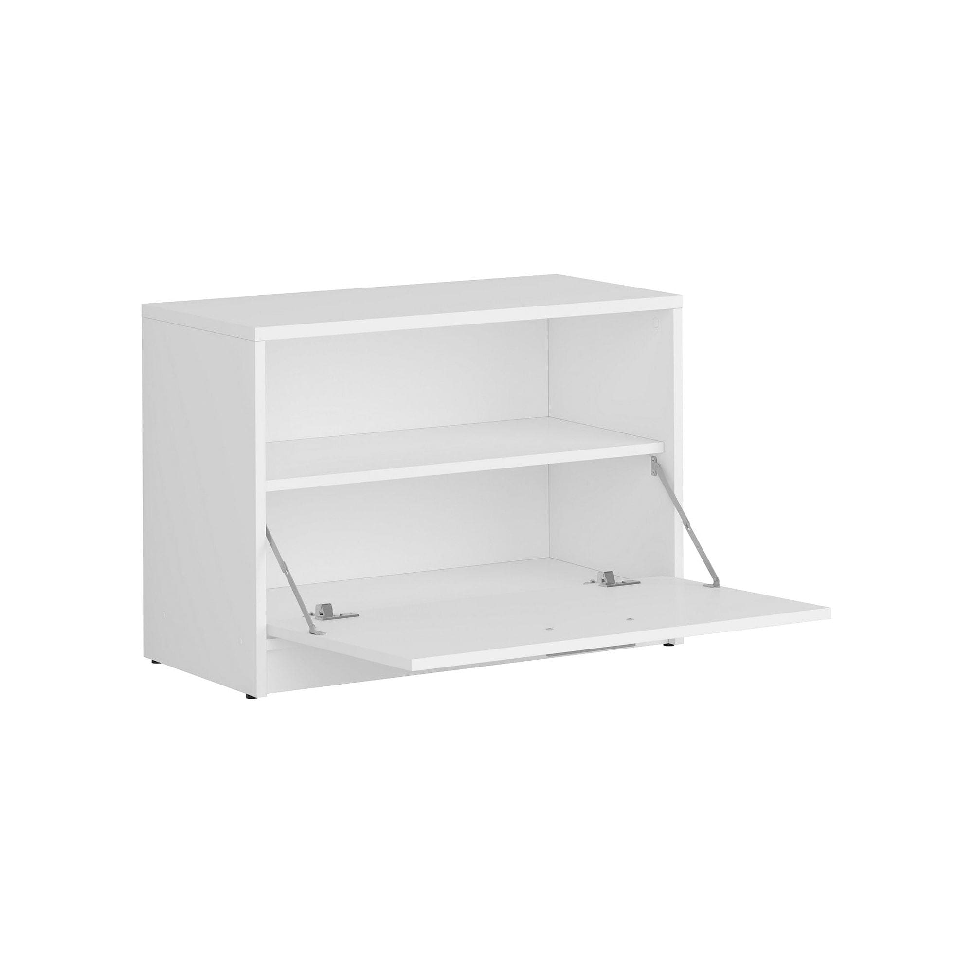 Pantofar NEPO PLUS, alb, PAL laminat, 70x34x51 cm