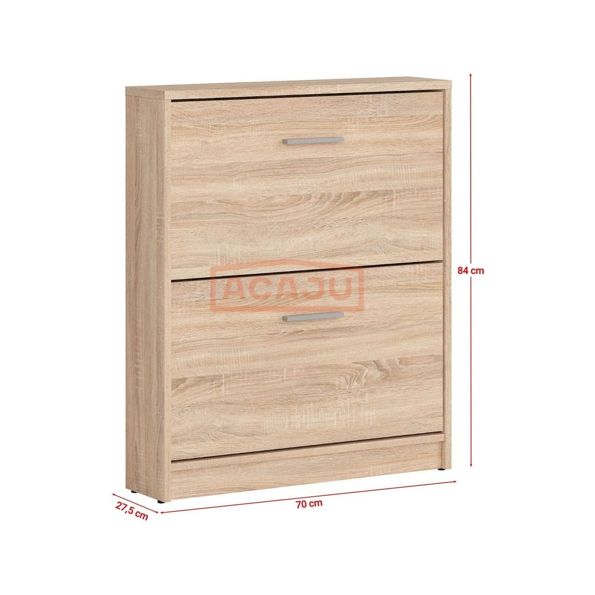 Pantofar NEPO PLUS, stejar sonoma, PAL laminat, 70x28x84 cm