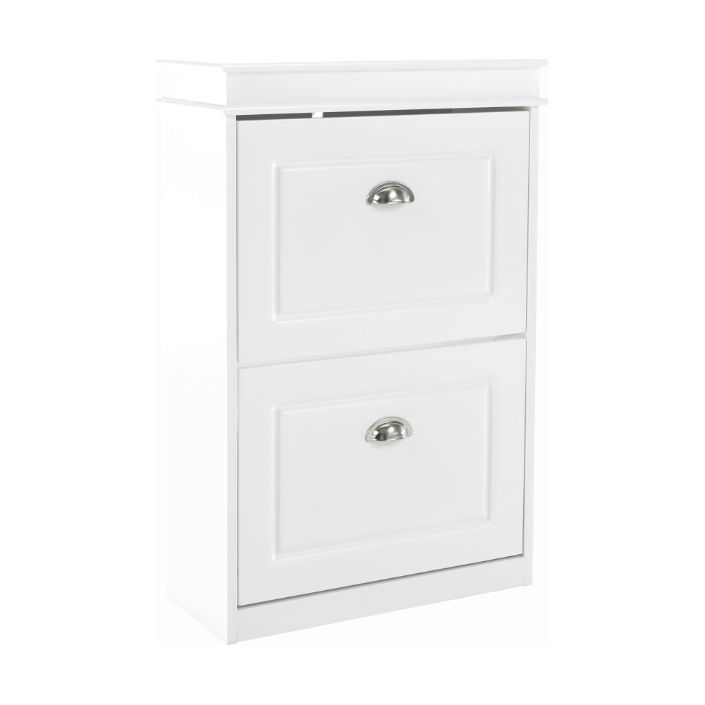 Pantofar SEBER TYP 1, alb, PAL, 54x24x83 cm