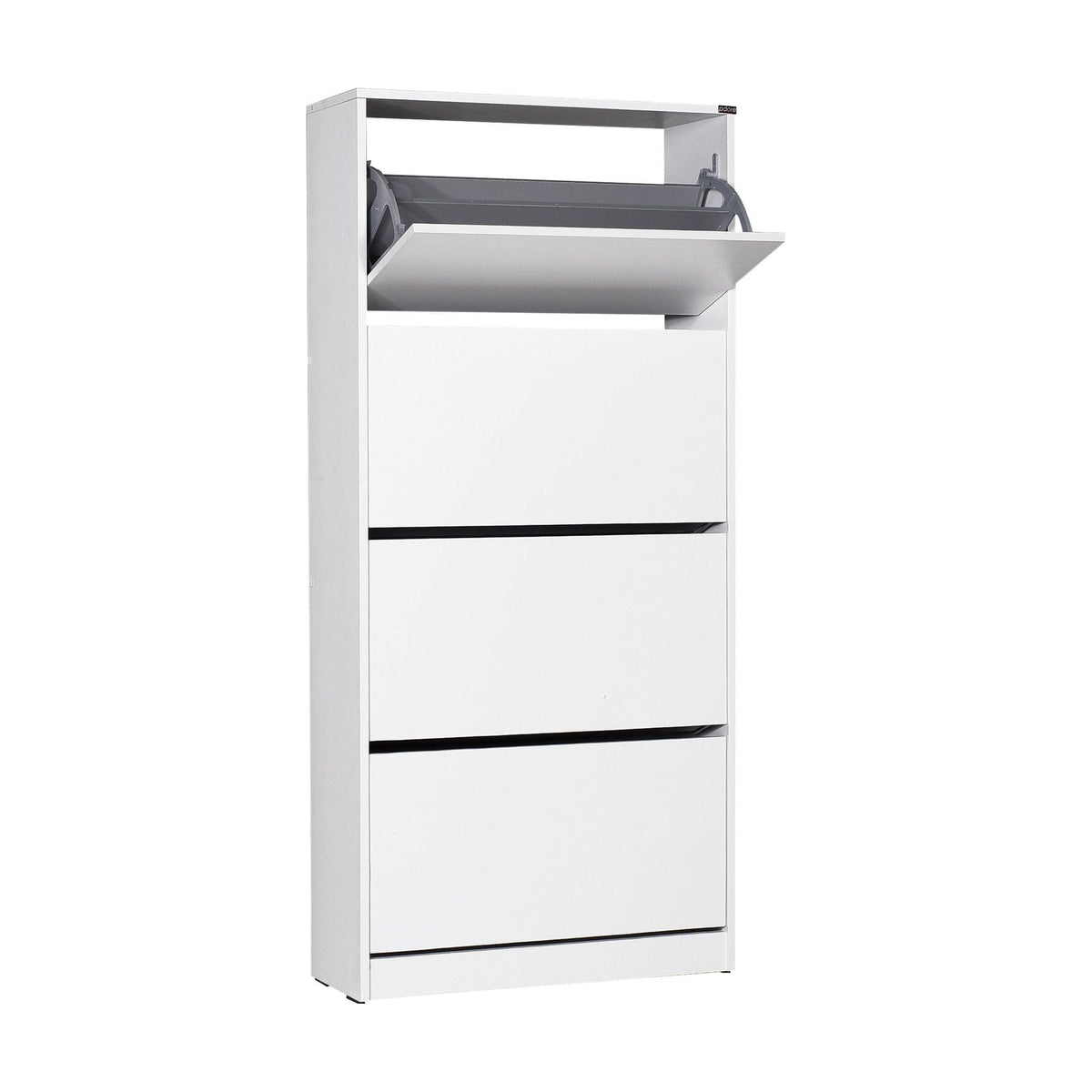 Pantofar SHC-540-BB-1, alb, PAL melaminat, 73x26x157 cm