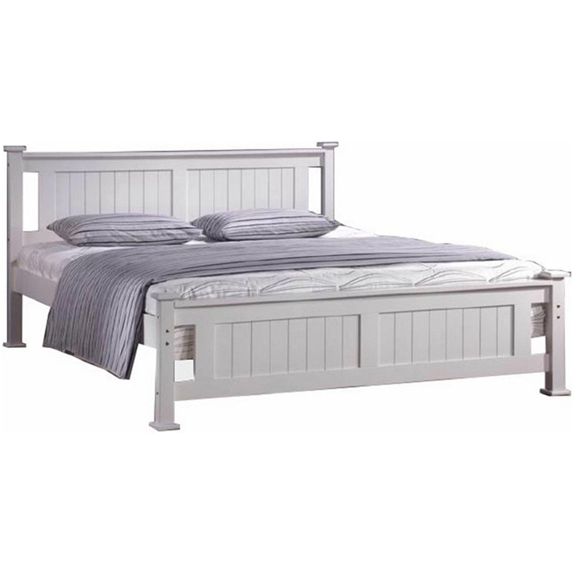 Pat LUCAS NEW 180x200, alb, cu somiera