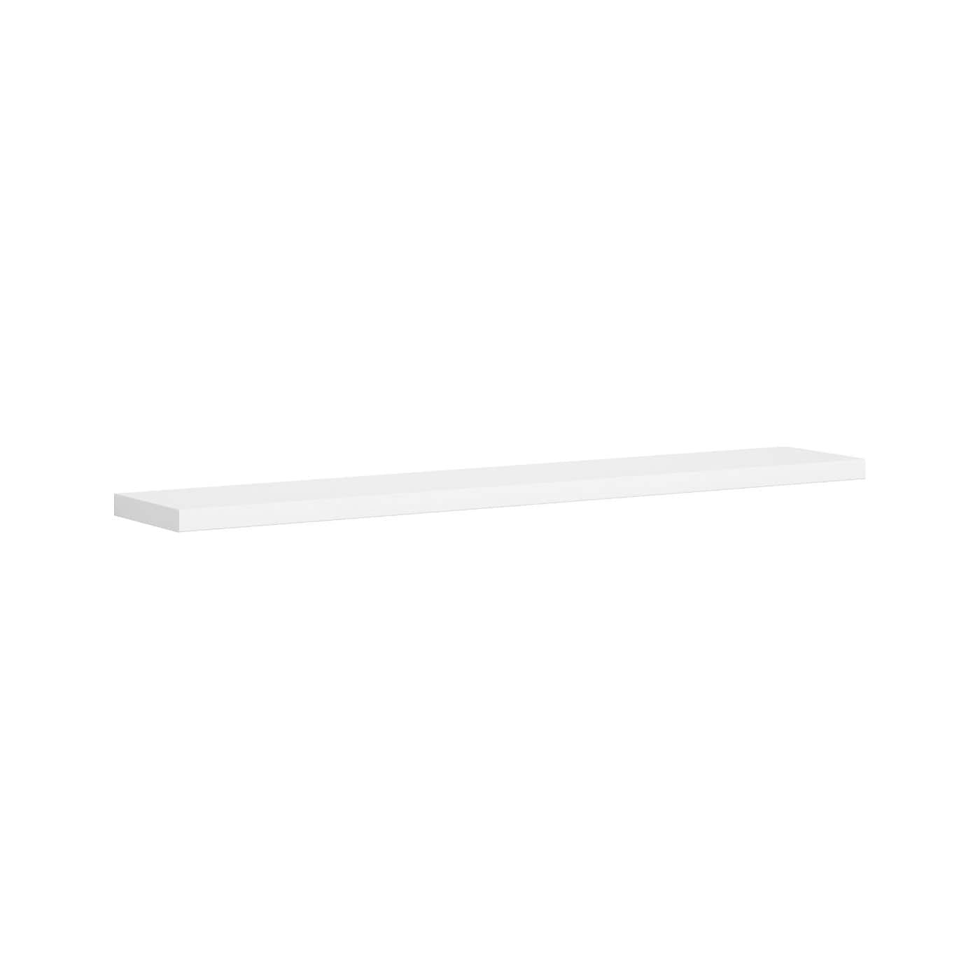 Polita KASPIAN-POL-140, alb, 144x25x4 cm