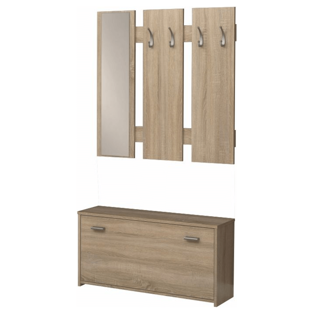 Mobilier pentru hol, stejar sonoma, ladă 03 NEW