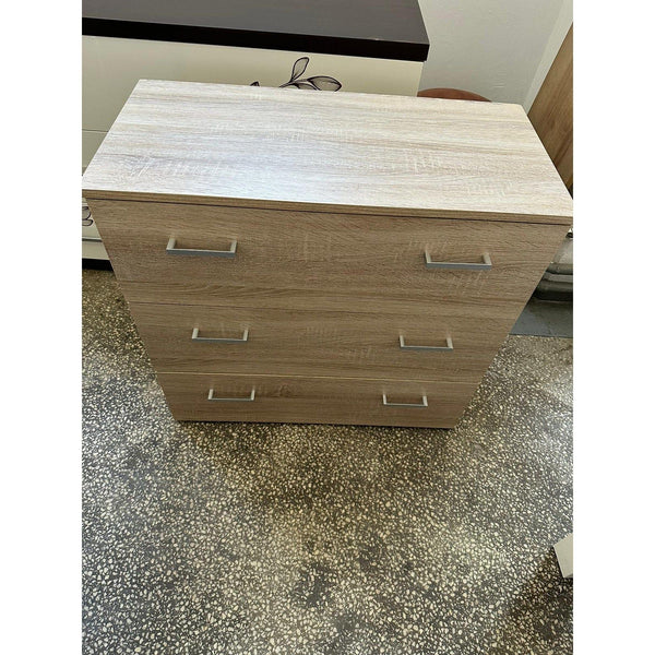 PRODUS RESIGILAT - Comodă GARBO 3, stejar sonoma, PAL, 74x70x36 cm