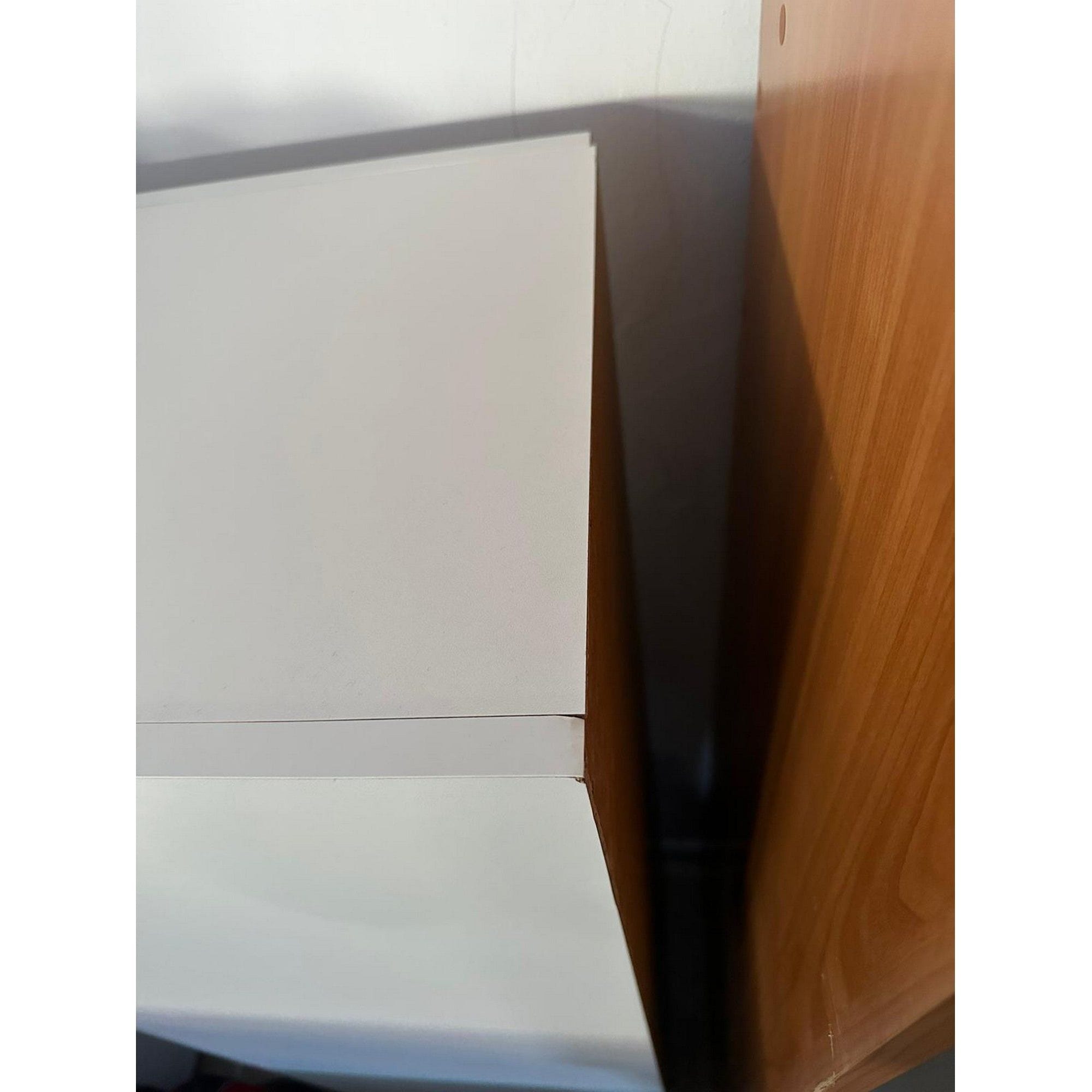 PRODUS RESIGILAT - Comoda TV LIFE, alb, PAL, 300x42x35 cm